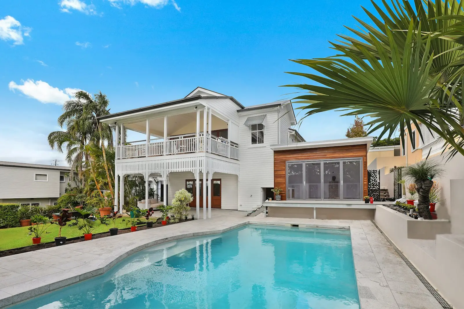 Contemporary detached home exterior